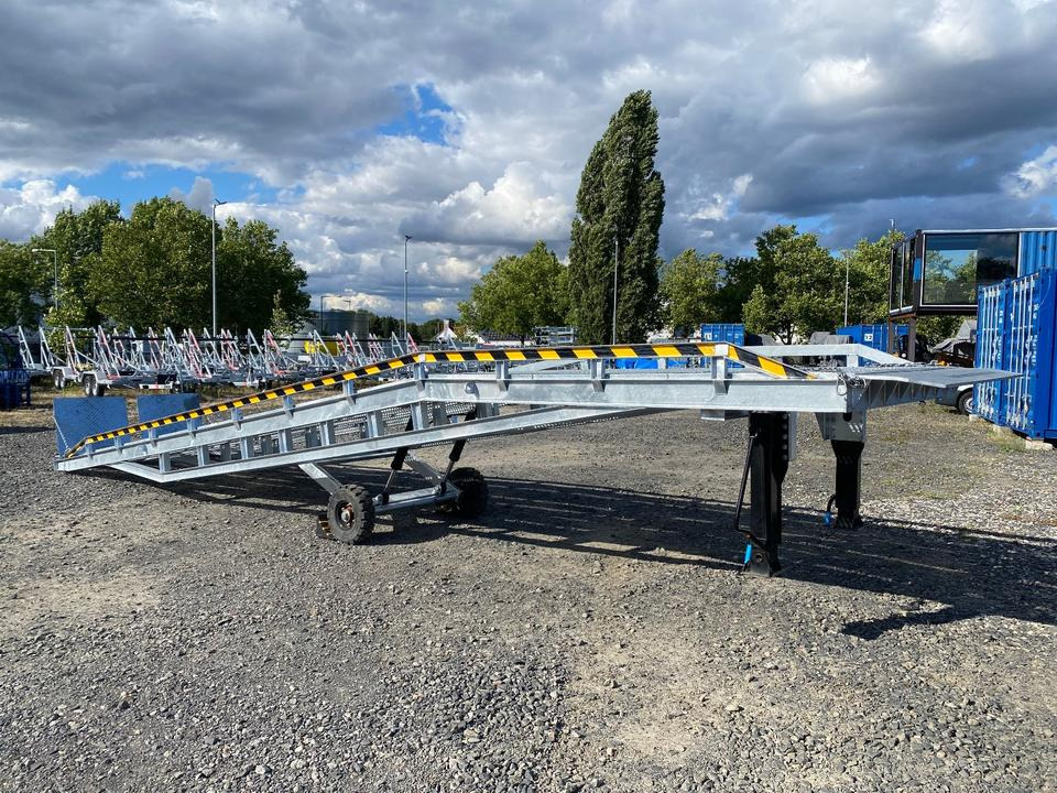Verladerampe 8t Verzinkt Containerrampe LKW Rampe Vorführmodell *INKL.19% MWST*SOFORT VERFÜGBAR!* - Loading ramp: picture 2 Verladerampe 8t Verzinkt Containerrampe LKW Rampe Vorführmodell *INKL.19% MWST*SOFORT VERFÜGBAR!* - Loading ramp: picture 2