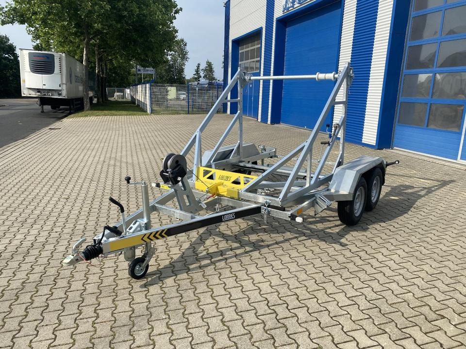 Vermietung / Kabelanhänger 2700KG / Nutzlast 2094KG / Kabeltrommel-Anhänger / Glasfaser/ 1 Woche - Cable drum trailer: picture 1 Vermietung / Kabelanhänger 2700KG / Nutzlast 2094KG / Kabeltrommel-Anhänger / Glasfaser/ 1 Woche - Cable drum trailer: picture 1