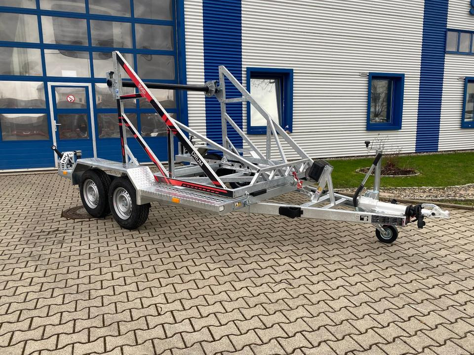Vermietung / Kabelanhänger 3500KG / Nutzlast 2766KG / Kabeltrommel-Anhänger / Glasfaser/ 1 Monat - Cable drum trailer: picture 2 Vermietung / Kabelanhänger 3500KG / Nutzlast 2766KG / Kabeltrommel-Anhänger / Glasfaser/ 1 Monat - Cable drum trailer: picture 2