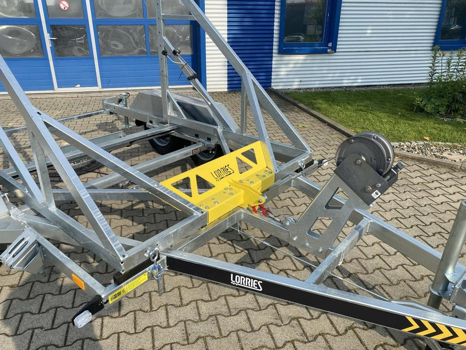 Cable drum trailer Vermietung / Kabelanhänger 3500KG / Nutzlast 2825KG / Kabeltrommel-Anhänger / Glasfaser/ 1 Woche: picture 7