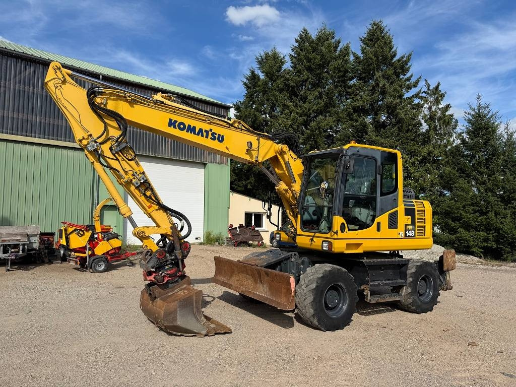 Komatsu PW 148-8 - Wheel excavator: picture 1 Komatsu PW 148-8 - Wheel excavator: picture 1