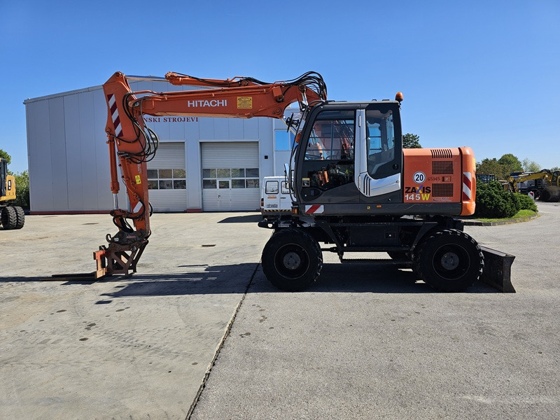 HITACHI ZX145W-3 - Wheel excavator: picture 1 HITACHI ZX145W-3 - Wheel excavator: picture 1