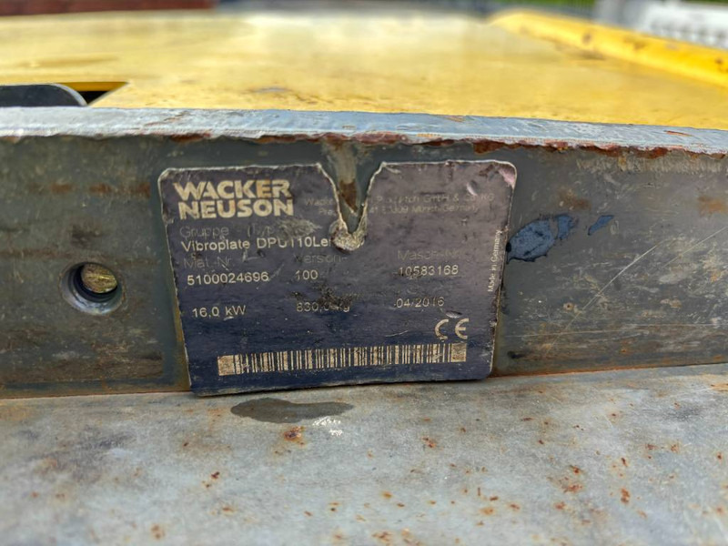 WACKER NEUSON DPU110 Lem 970 - Vibratory plate: picture 5 WACKER NEUSON DPU110 Lem 970 - Vibratory plate: picture 5