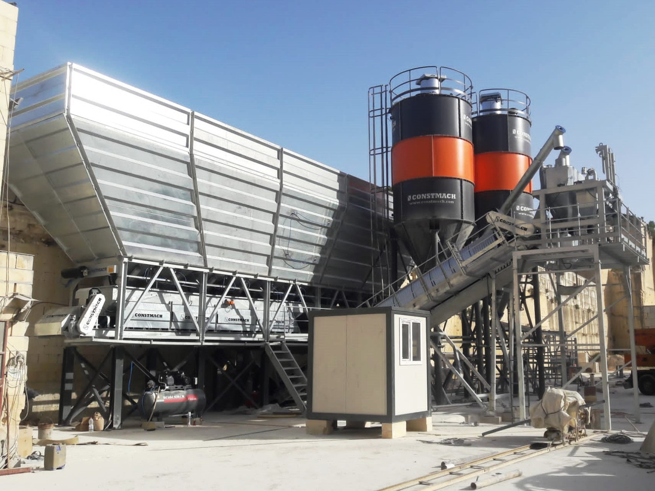 Constmach 100 m³/h Dry Type Concrete Batching Plant - Concrete plant: picture 2 Constmach 100 m³/h Dry Type Concrete Batching Plant - Concrete plant: picture 2
