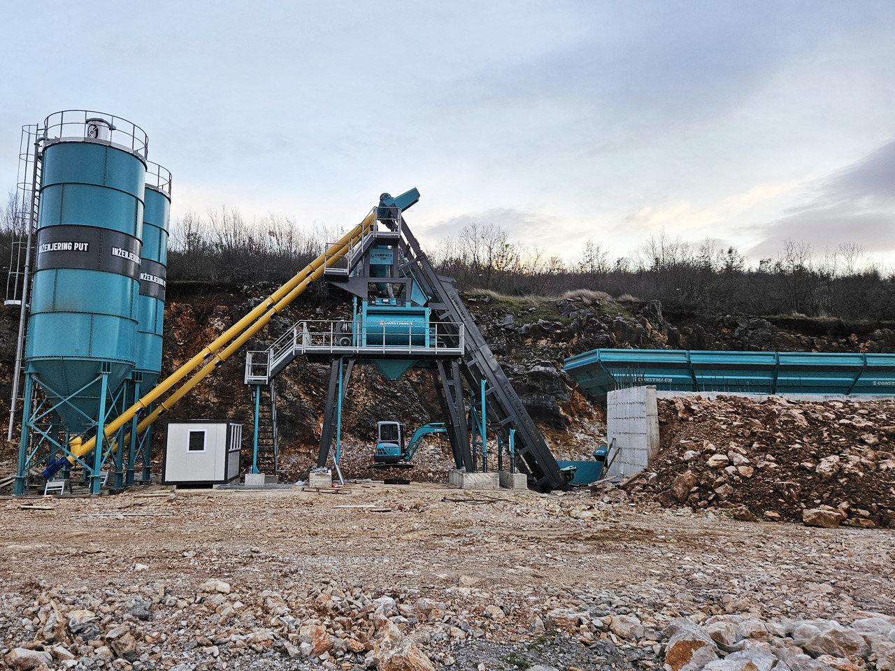 Constmach 120 m³/h Compact Concrete Batching Plant - Concrete plant: picture 2 Constmach 120 m³/h Compact Concrete Batching Plant - Concrete plant: picture 2