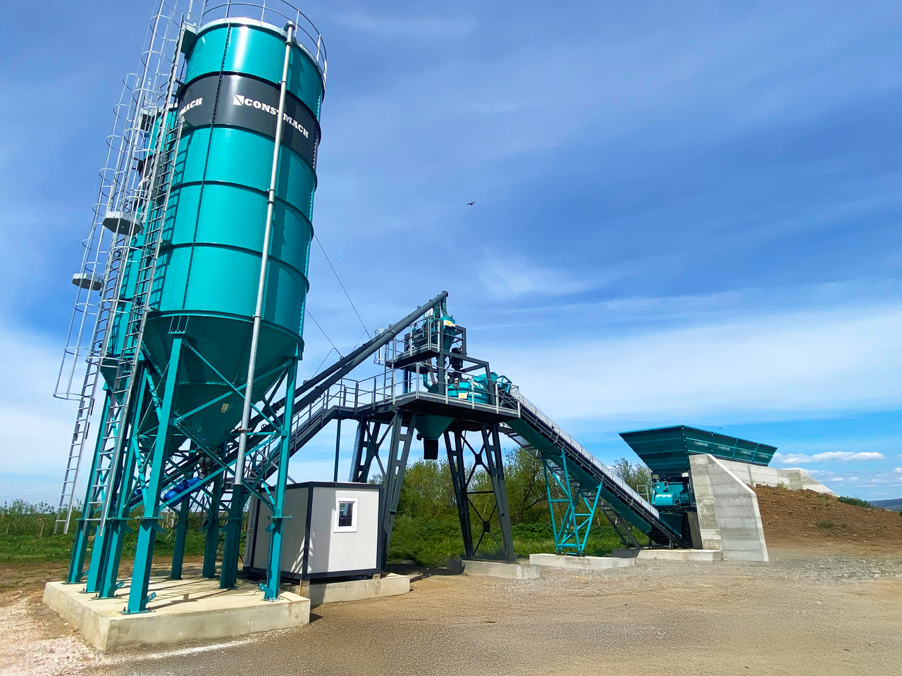 Constmach 60 m³/h Compact Concrete Batching Plant With Band - Concrete plant: picture 5 Constmach 60 m³/h Compact Concrete Batching Plant With Band - Concrete plant: picture 5