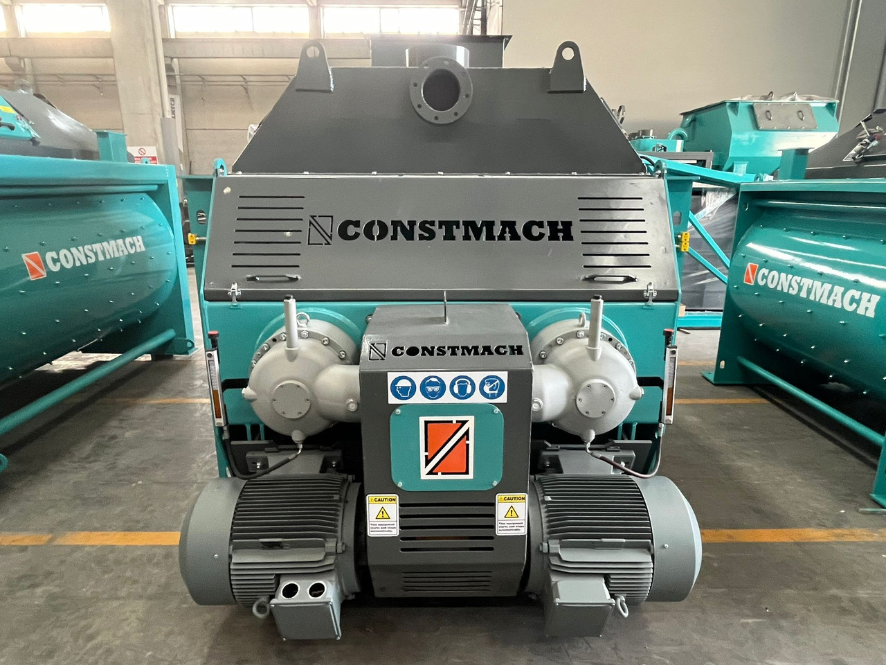 Constmach Doppelwellen-Betonmischer (Paddelmischer) - Concrete mixer: picture 3 Constmach Doppelwellen-Betonmischer (Paddelmischer) - Concrete mixer: picture 3