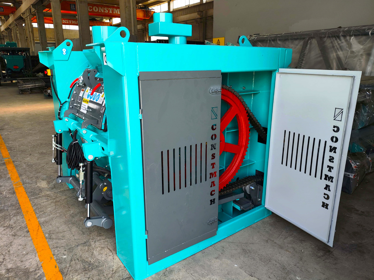 Constmach Mélangeur à Béton à Arbre Unique ( Mélangeur à Palettes ) - Concrete mixer: picture 2 Constmach Mélangeur à Béton à Arbre Unique ( Mélangeur à Palettes ) - Concrete mixer: picture 2