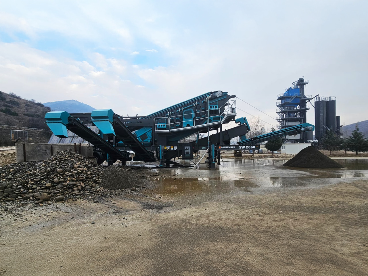 New Screener Constmach Mobile Sand- und Kieswasch- und Siebanlage: picture 6