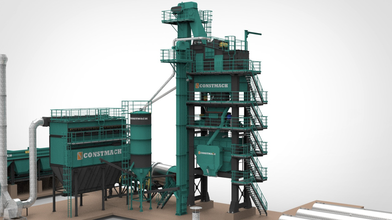 Constmach Stationary Asphalt Plant Delivered in Stock 2 Year Warranty - Asphalt plant: picture 5 Constmach Stationary Asphalt Plant Delivered in Stock 2 Year Warranty - Asphalt plant: picture 5