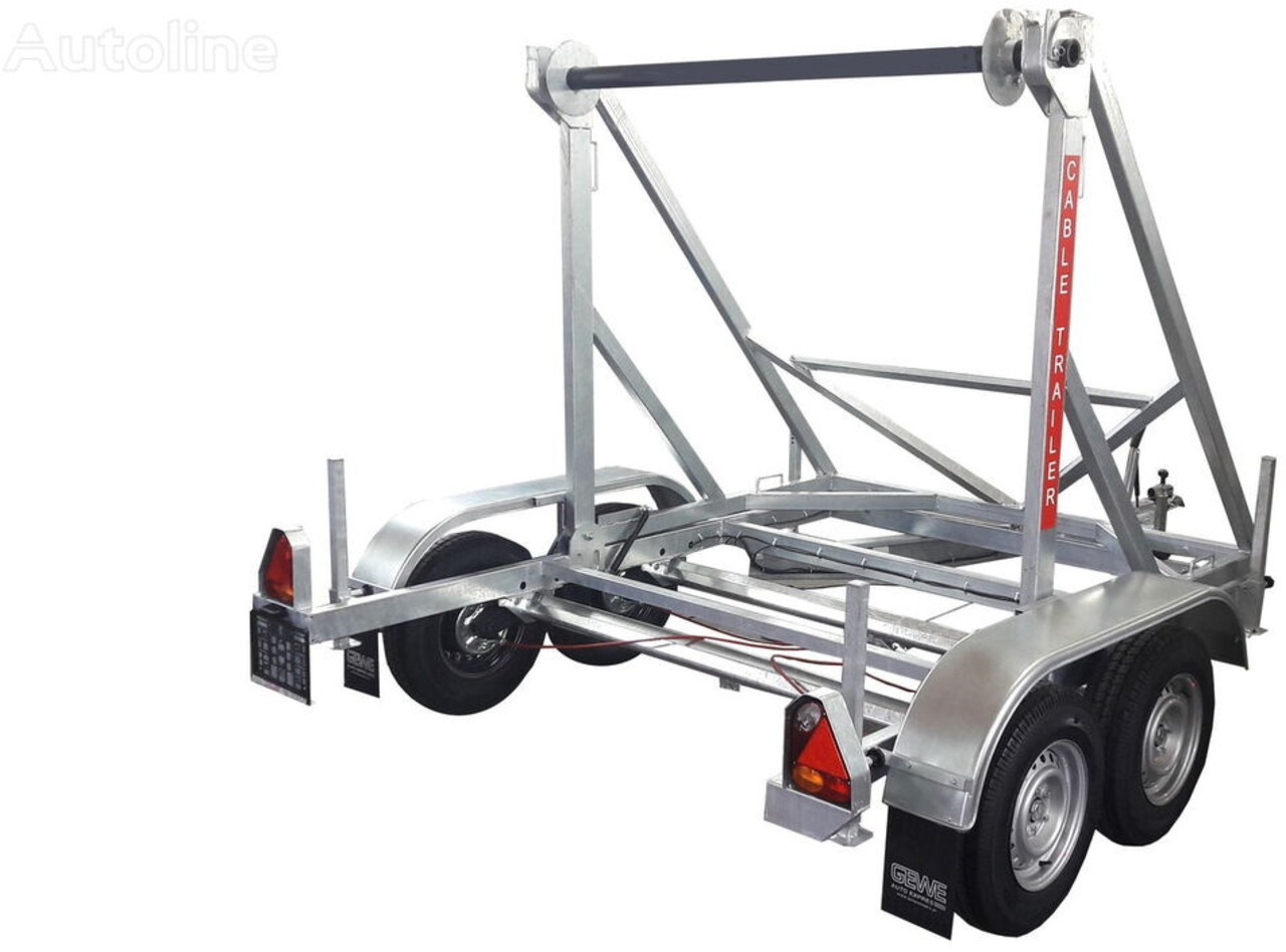 New Cable drum trailer Gewe Przyczepa kablowa P3500 D/1 do przewozu bębnów kablowych: picture 6