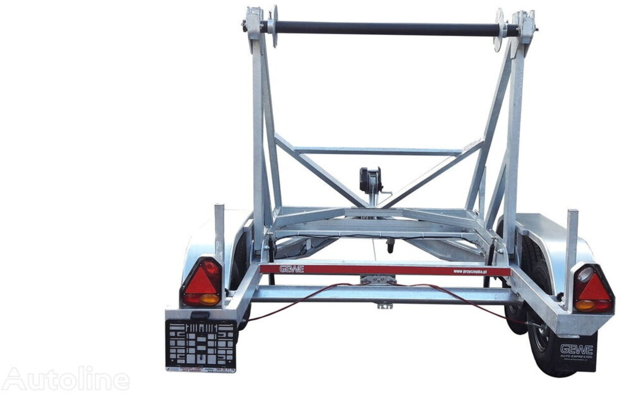 New Cable drum trailer Gewe Przyczepa kablowa P3500 D/1 do przewozu bębnów kablowych: picture 7