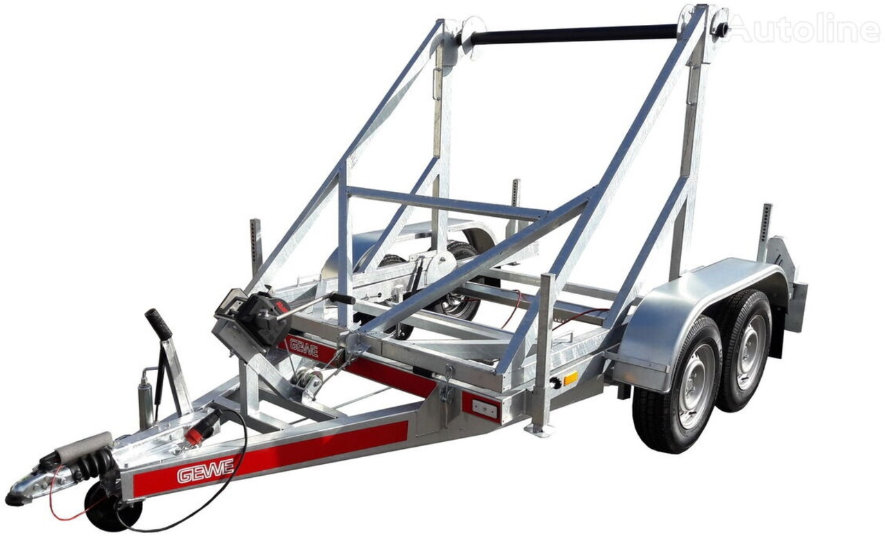 New Cable drum trailer Gewe Przyczepa kablowa P3500 D/1 do przewozu bębnów kablowych: picture 8