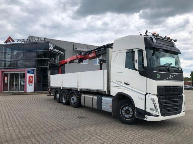 Volvo FH460 8x2 TRIDEM VLA&NLA gelenkt*FASSI F215AS.24 - Dropside/ Flatbed truck, Crane truck: picture 5 Volvo FH460 8x2 TRIDEM VLA&NLA gelenkt*FASSI F215AS.24 - Dropside/ Flatbed truck, Crane truck: picture 5