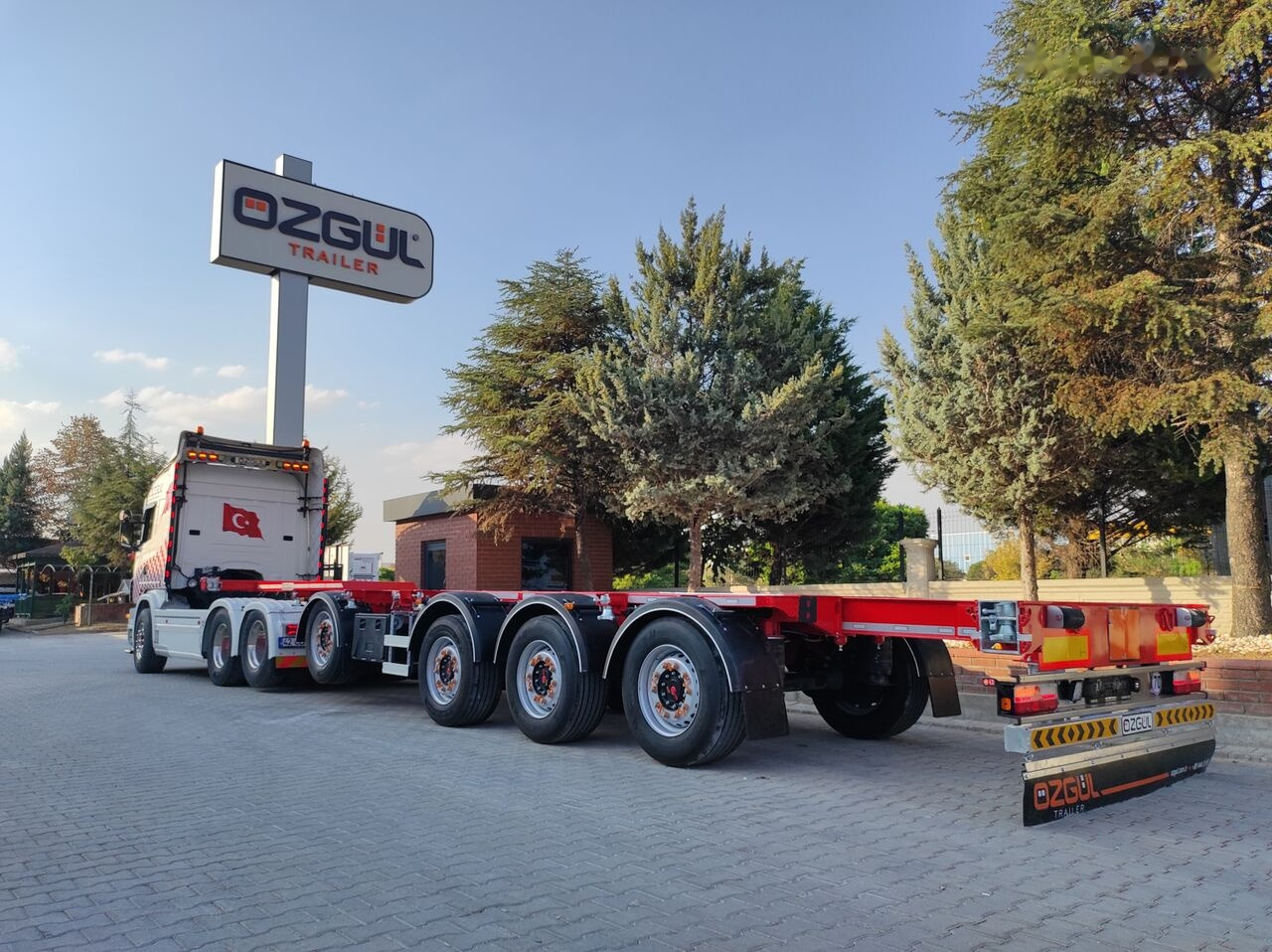 New Container transporter/ Swap body semi-trailer for transportation of containers Özgül 4 AXLE HIGH CUBE CONTAINER CARRIER: picture 10 New Container transporter/ Swap body semi-trailer for transportation of containers Özgül 4 AXLE HIGH CUBE CONTAINER CARRIER: picture 10