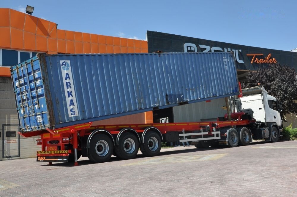 New Container transporter/ Swap body semi-trailer for transportation of containers Özgül 40 FT TIPPING CONTAINER CHASSIS AINER CARRIER: picture 6