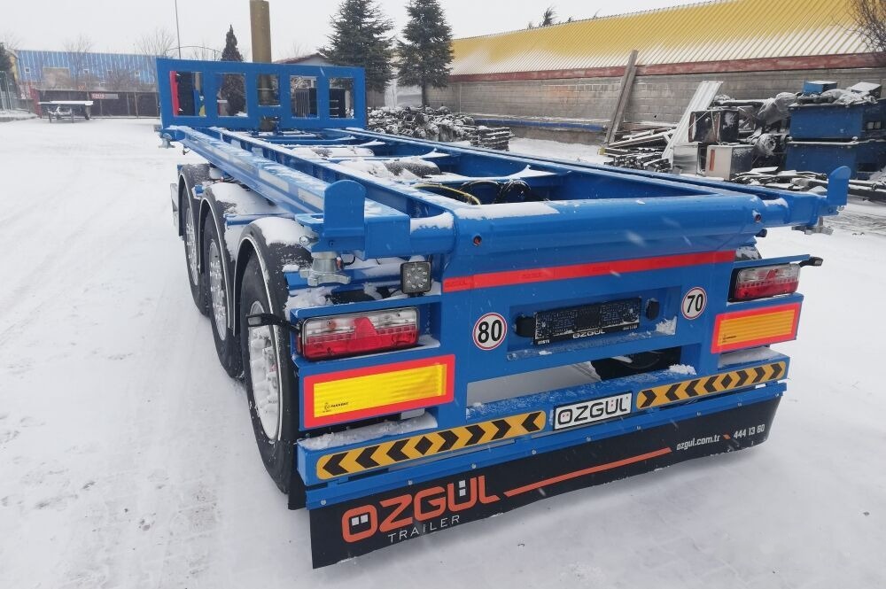 New Container transporter/ Swap body semi-trailer for transportation of containers Özgül 40 FT TIPPING CONTAINER CHASSIS AINER CARRIER: picture 10