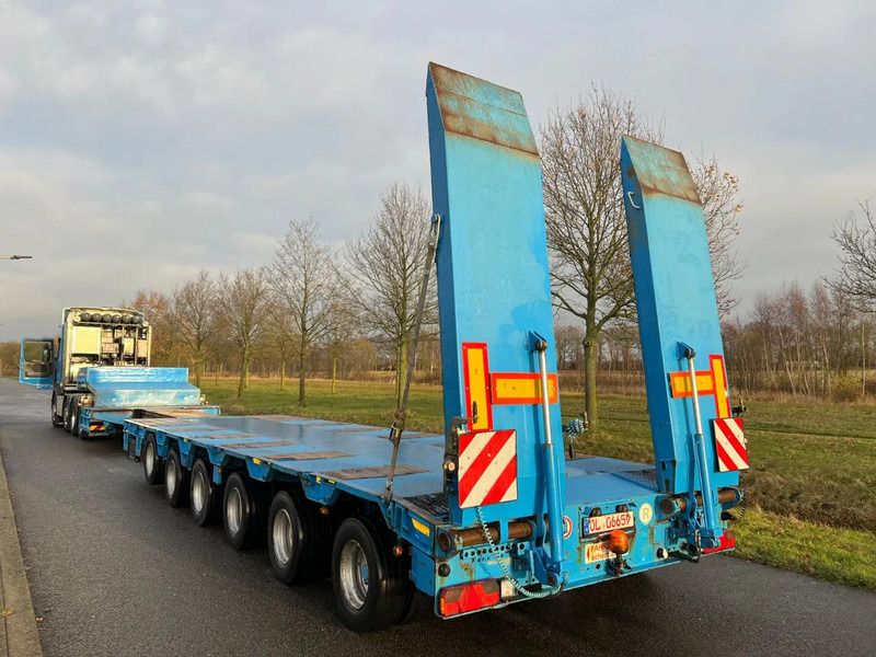 Low loader semi-trailer Goldhofer STZ L6 65/80A with loading ramps: picture 7 Low loader semi-trailer Goldhofer STZ L6 65/80A with loading ramps: picture 7
