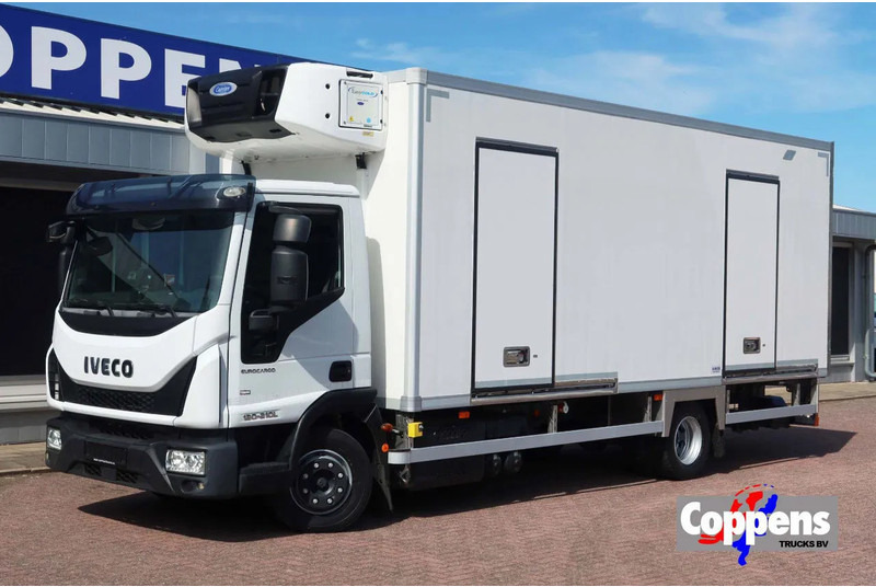 Iveco EuroCargo 120 El 210L Carrier Supra 850 MT Koel/Vries+Klep Bitemp met verplaatsbare wand - Refrigerator truck: picture 1 Iveco EuroCargo 120 El 210L Carrier Supra 850 MT Koel/Vries+Klep Bitemp met verplaatsbare wand - Refrigerator truck: picture 1
