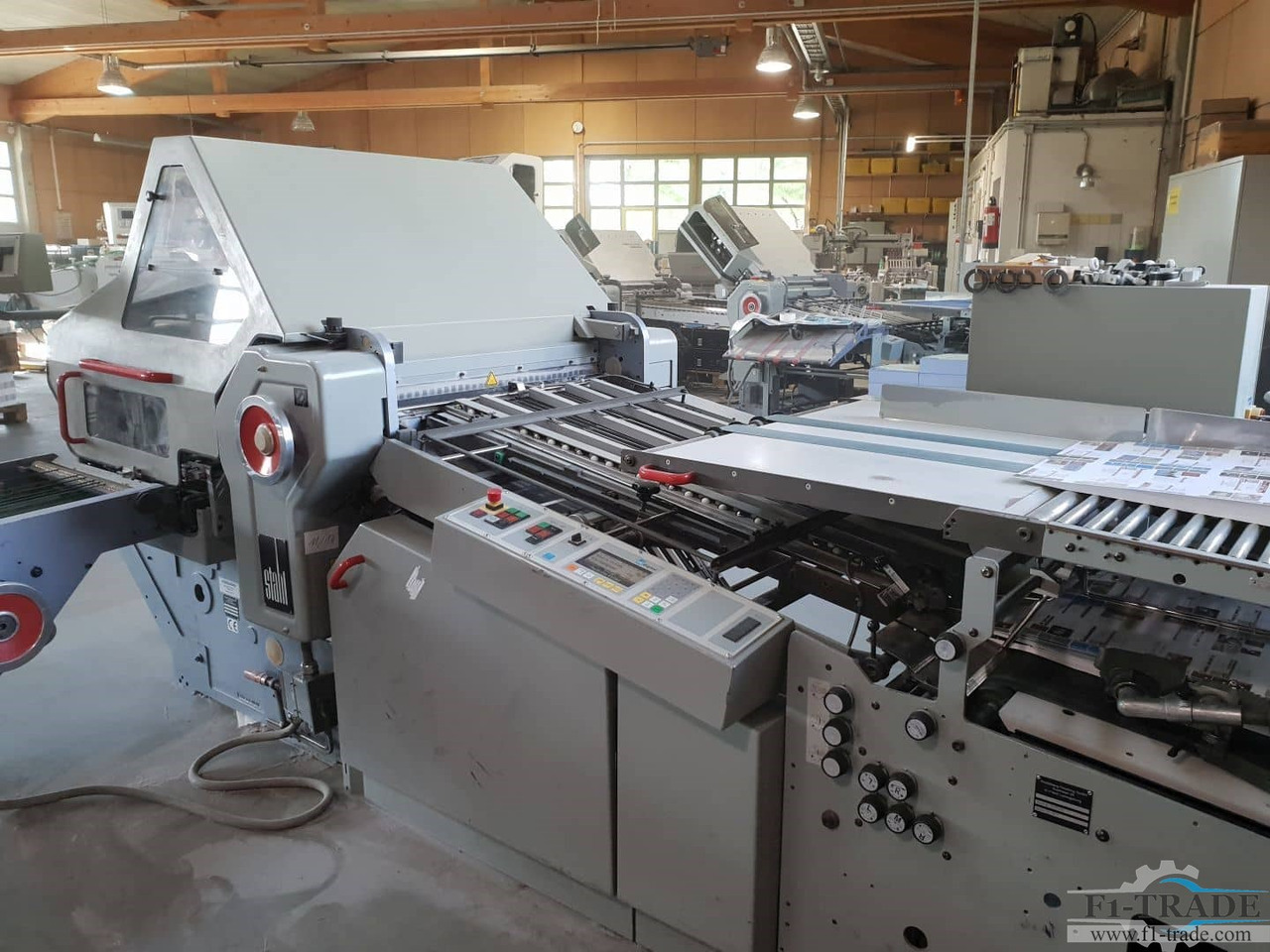 Heidelberg Stahlfolder KD 78-4-KZ - Folding machine: picture 4 Heidelberg Stahlfolder KD 78-4-KZ - Folding machine: picture 4