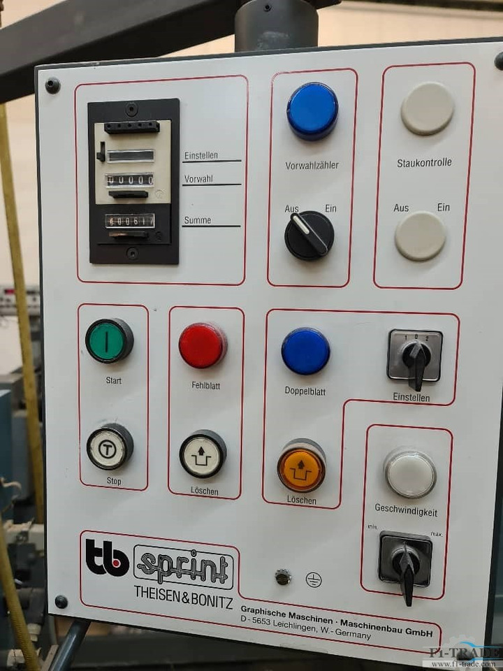 Theisen & Bonitz 315 VP + 303 QS - Printing machinery: picture 3 Theisen & Bonitz 315 VP + 303 QS - Printing machinery: picture 3