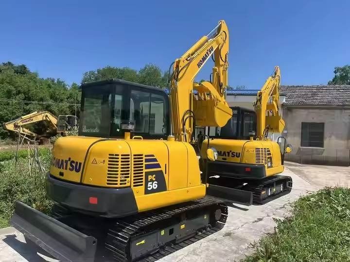 Komatsu PC56-7 - Mini excavator: picture 5 Komatsu PC56-7 - Mini excavator: picture 5