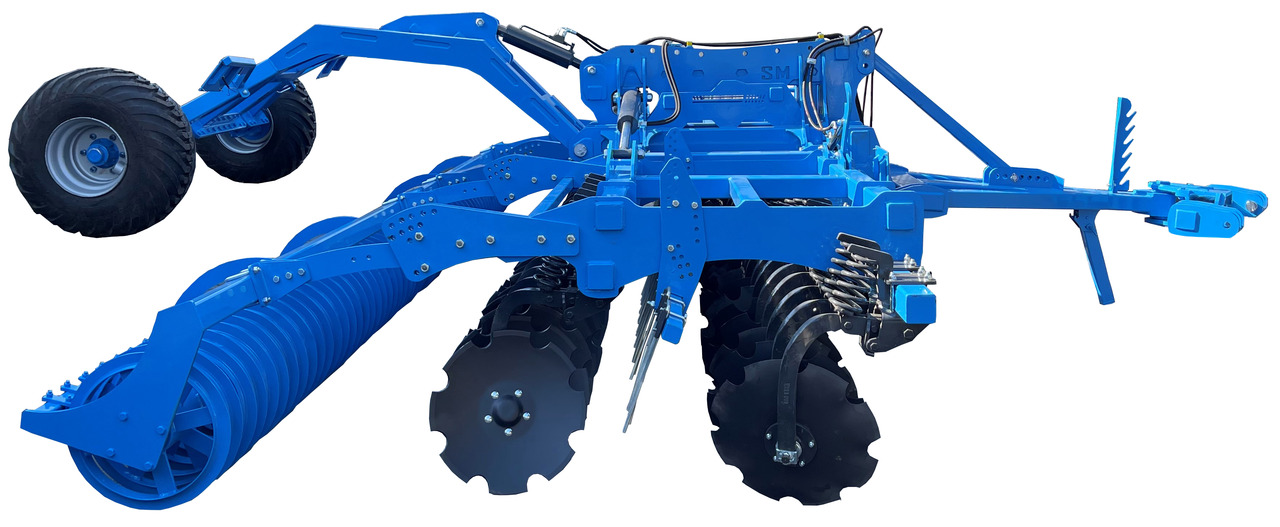 SOIL MASTER _GIANT SERIES FOLDABLE AND TRAILED TYPE MULTI DISC HARROW (SPRING TYPE LEG) - Disc harrow: picture 3 SOIL MASTER _GIANT SERIES FOLDABLE AND TRAILED TYPE MULTI DISC HARROW (SPRING TYPE LEG) - Disc harrow: picture 3