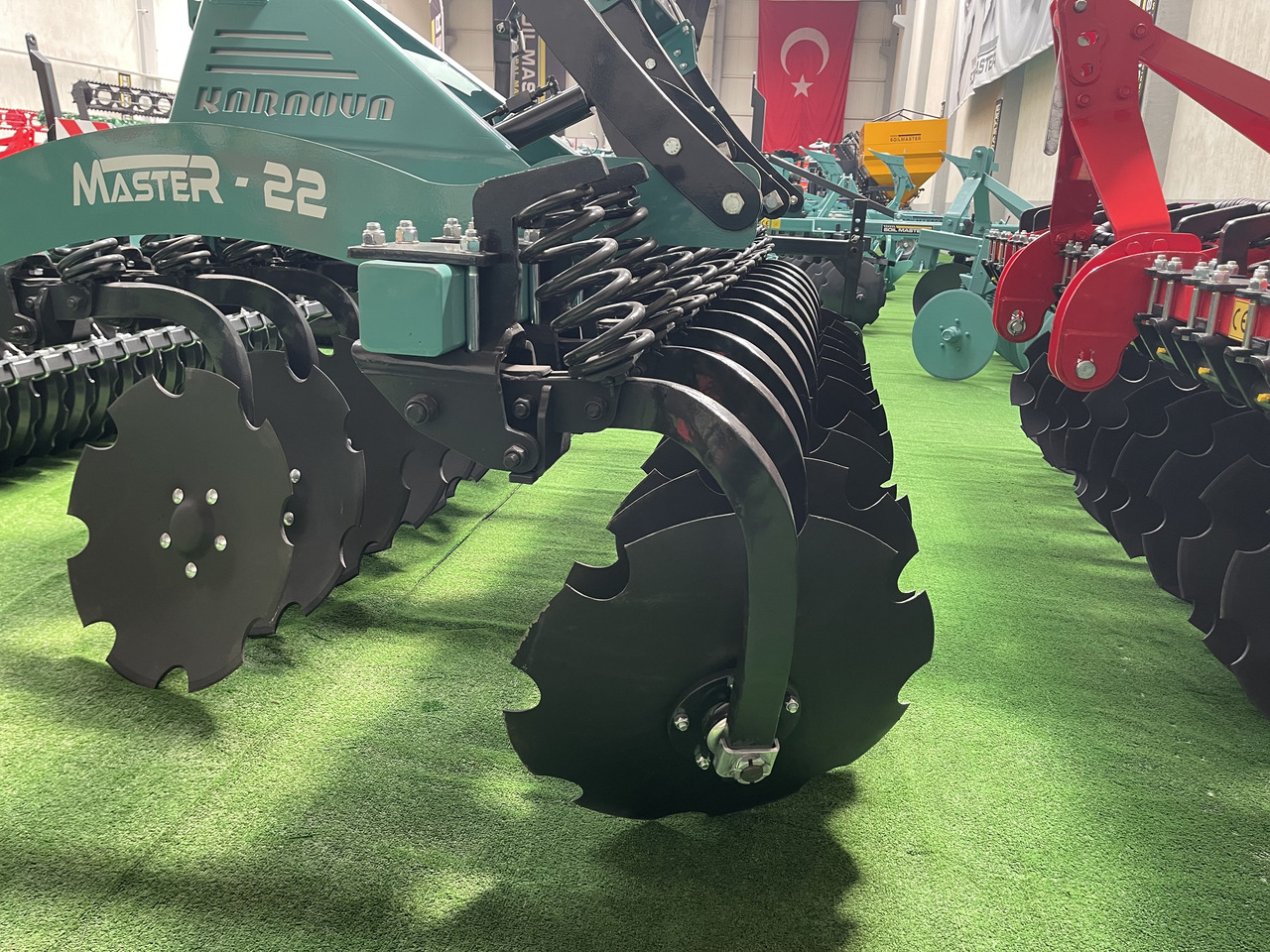 New Disc harrow SOIL MASTER _MASTER SERIES MOUNTED TYPE MULTI DISC HARROW (SPRING TYPE LEG): picture 8