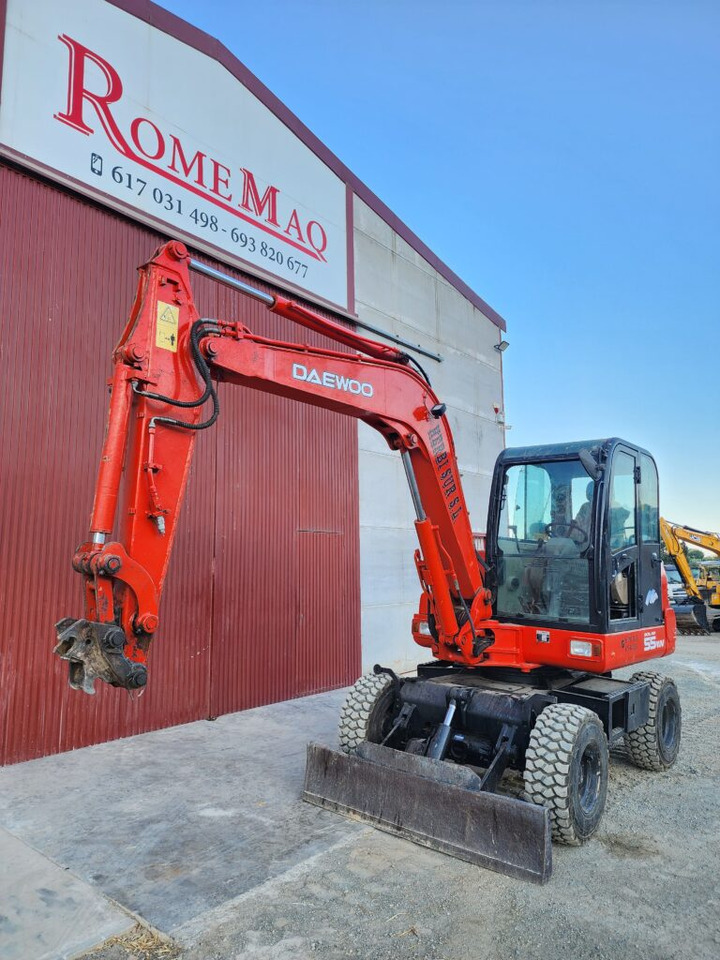 DAEWOO S55 - Wheel excavator: picture 2 DAEWOO S55 - Wheel excavator: picture 2