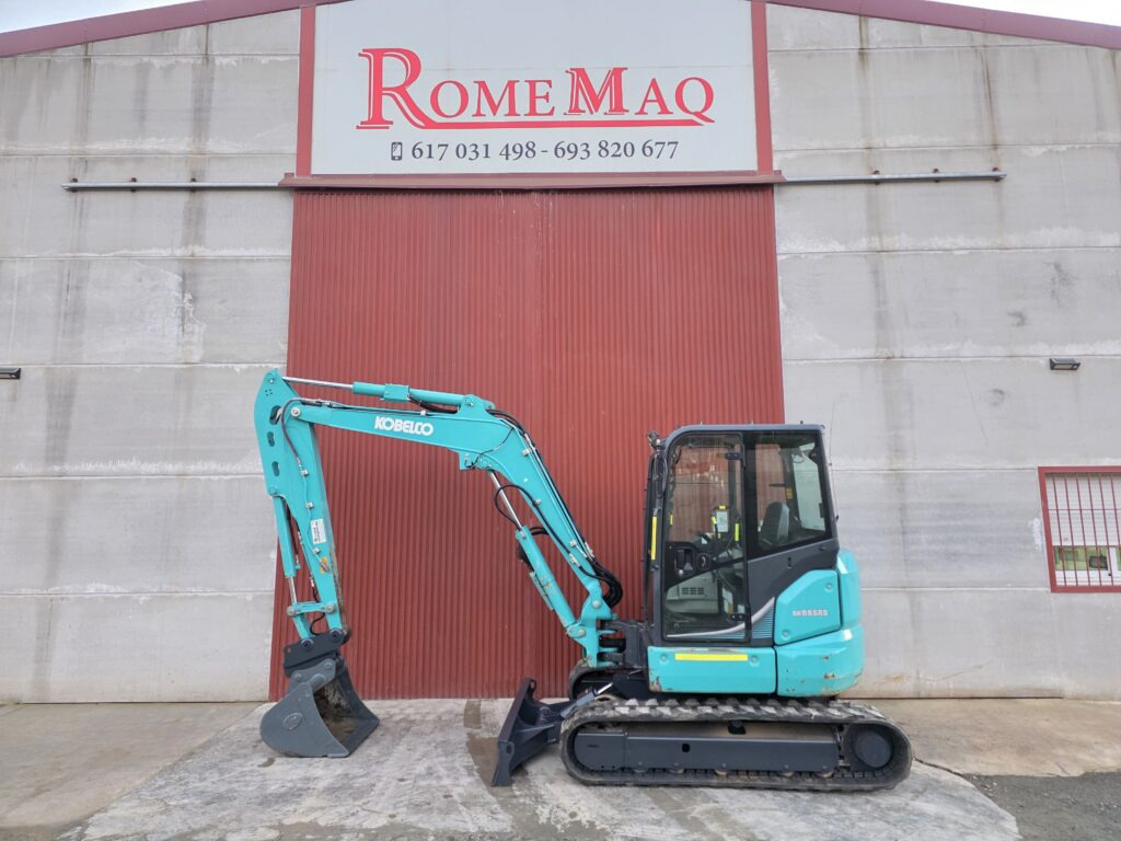 KOBELCO SK55SRK-6E - Mini excavator: picture 1 KOBELCO SK55SRK-6E - Mini excavator: picture 1