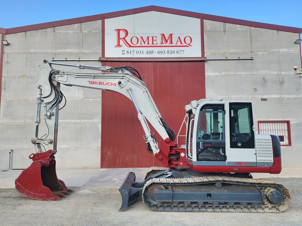 TAKEUCHI TB1140 - Crawler excavator: picture 1 TAKEUCHI TB1140 - Crawler excavator: picture 1
