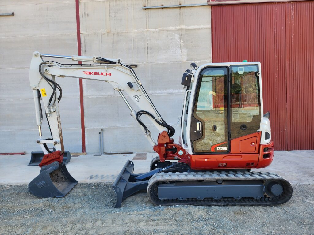 TAKEUCHI TB260 - Mini excavator: picture 1 TAKEUCHI TB260 - Mini excavator: picture 1