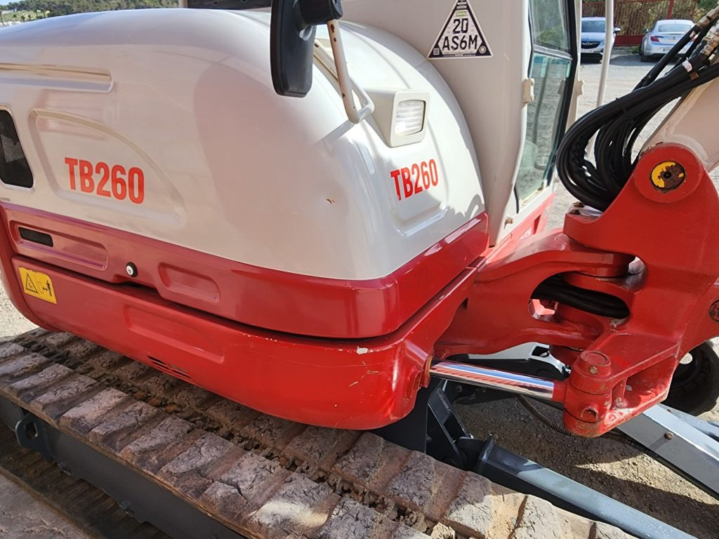 TAKEUCHI TB260 - Mini excavator: picture 4 TAKEUCHI TB260 - Mini excavator: picture 4