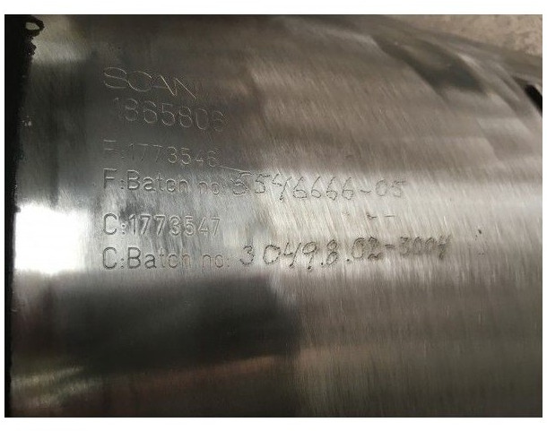 Katalysatoreinsatz Scania Euro 4 1865806 1773546 1773547 - Catalytic converter for Truck: picture 4 Katalysatoreinsatz Scania Euro 4 1865806 1773546 1773547 - Catalytic converter for Truck: picture 4