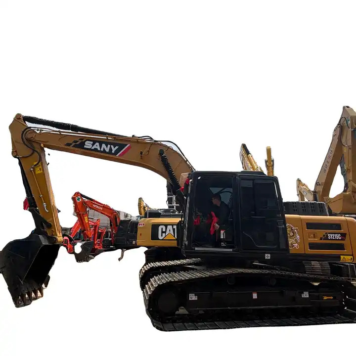 Factory Direct Sale Sany 215C Pro Excavator Machine 20ton SANY 215 SY215 SY215C SY215H Used Excavators in Shanghai - Excavator: picture 1 Factory Direct Sale Sany 215C Pro Excavator Machine 20ton SANY 215 SY215 SY215C SY215H Used Excavators in Shanghai - Excavator: picture 1