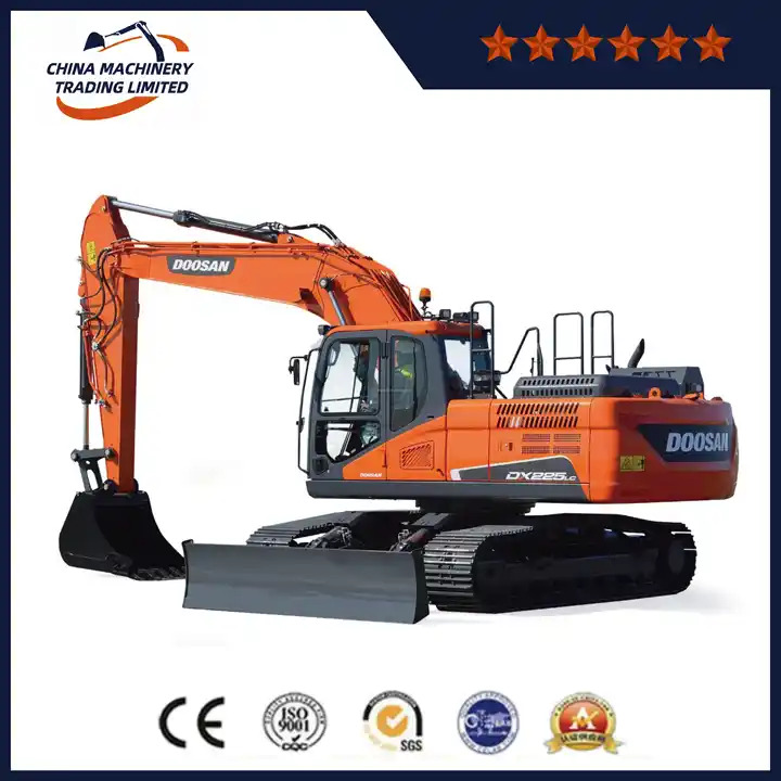 Excavator Korea Used Excavator 20ton Doosan Dx225 Dx220 Dx200 Hydraulic Crawler Second Hand Doosan 20ton 22ton Excavator: picture 6