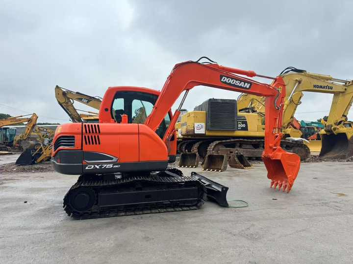 Crawler excavator Used Excavator Doosan Dx75-9C Excavators Earth-moving Machinery Doosan Dx60 Dx80 Dx75-9c Dx225 Dh55 Dx60-9c for Sale: picture 6