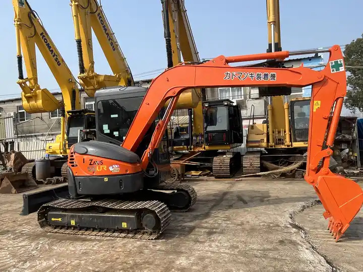 Used Original Hitachi ZX50 Hitachi Used Crawler Excavator Second Hand Mini 5 Ton Digger Construction Machinery - Crawler excavator: picture 3 Used Original Hitachi ZX50 Hitachi Used Crawler Excavator Second Hand Mini 5 Ton Digger Construction Machinery - Crawler excavator: picture 3