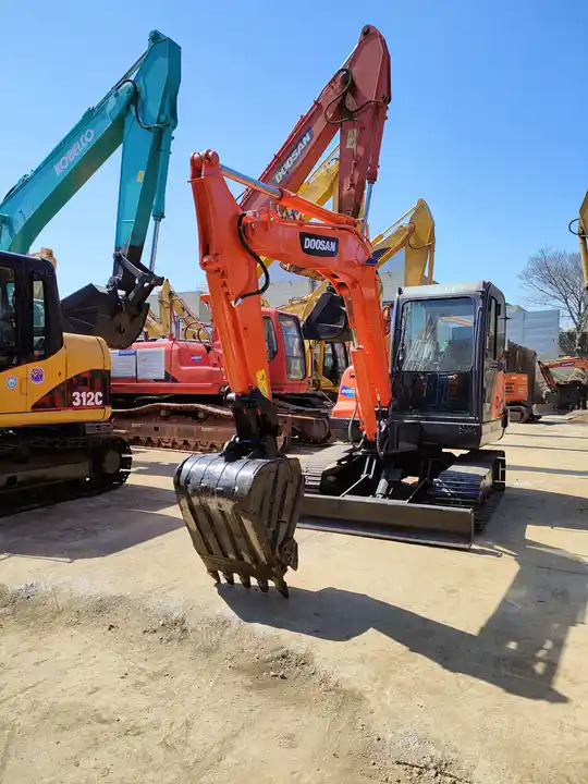 Crawler excavator Used excavator doosan dx60  excavators earth-moving machinery doosan dx60 dx80 dx75 dx225 for sale: picture 6