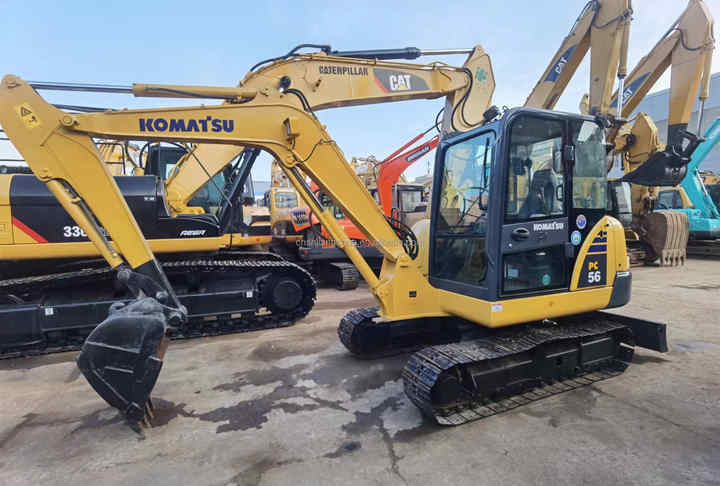 Used excavator used PC56-7 ,second hand Komatsu crawler excavator in good condition for sale - Crawler excavator: picture 3 Used excavator used PC56-7 ,second hand Komatsu crawler excavator in good condition for sale - Crawler excavator: picture 3