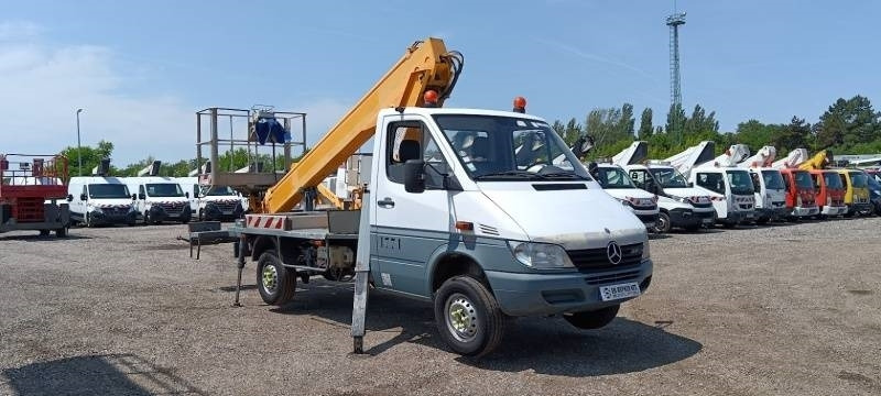 Truck mounted aerial platform Mercedes-Benz Sprinter Multitel EC16 ALU - 16m, 265kg: picture 1