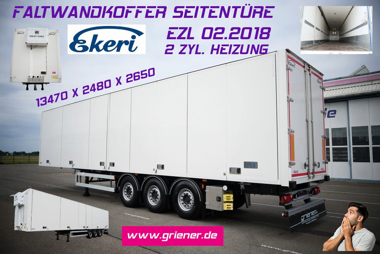 EKERI T3-A /TÜREN /FALTWAND 2650 mm HEIZUNG - Closed box semi-trailer: picture 1 EKERI T3-A /TÜREN /FALTWAND 2650 mm HEIZUNG - Closed box semi-trailer: picture 1