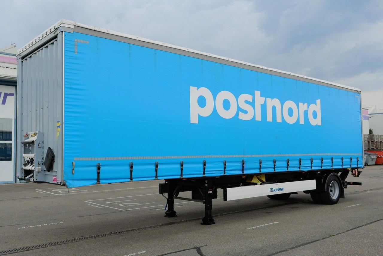 Krone CITYSATTEL KRONE 1-achs SEP 10/ BPW/TRIDEC lenk - Curtainsider semi-trailer: picture 3 Krone CITYSATTEL KRONE 1-achs SEP 10/ BPW/TRIDEC lenk - Curtainsider semi-trailer: picture 3
