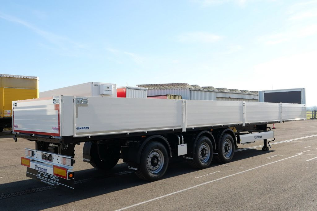 Krone SDP 27/BAUSTOFF/TRIDEC/BPW/RUNGENTASCHEN LIFT - Dropside/ Flatbed semi-trailer: picture 2 Krone SDP 27/BAUSTOFF/TRIDEC/BPW/RUNGENTASCHEN LIFT - Dropside/ Flatbed semi-trailer: picture 2