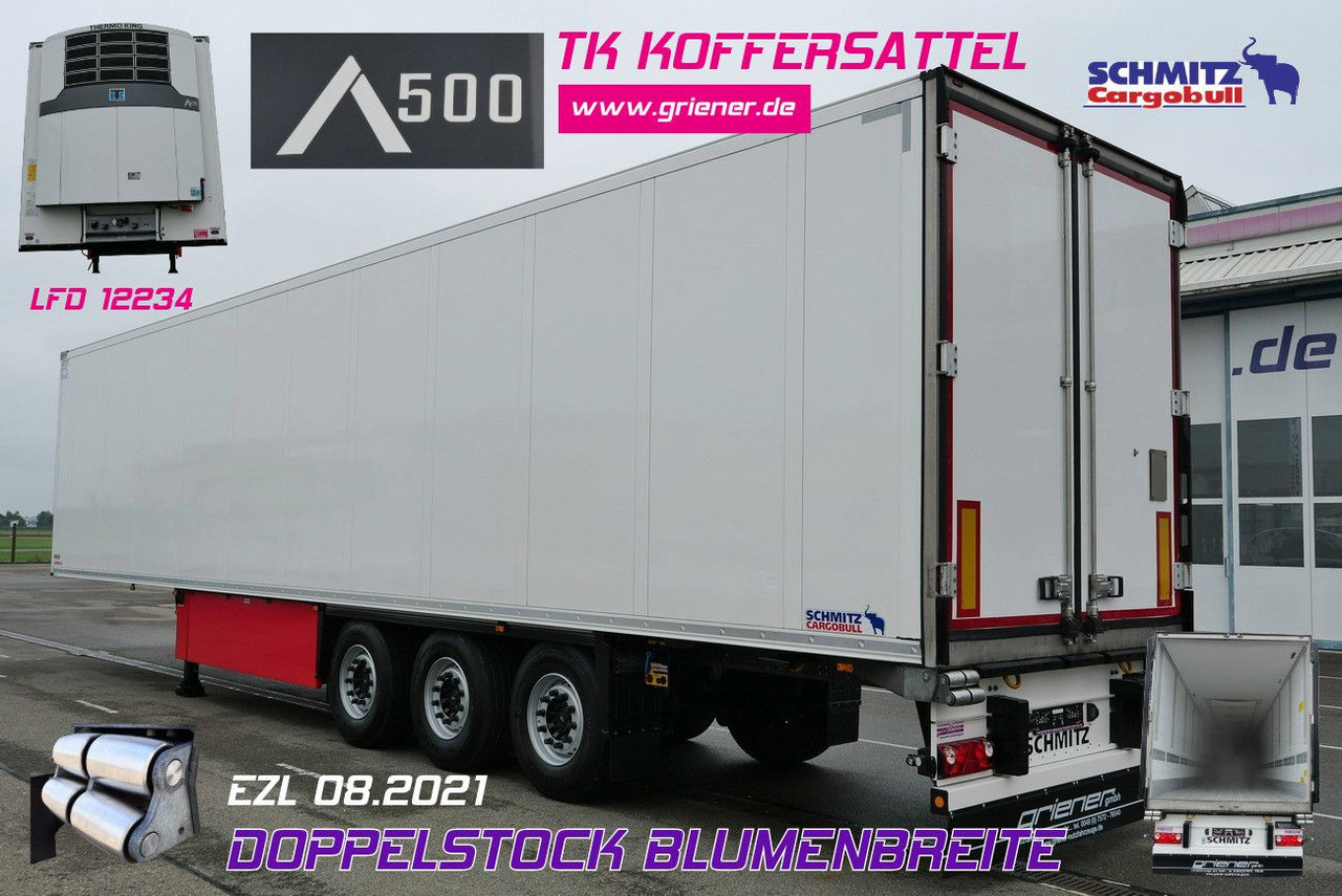 Schmitz Cargobull SKO 24/DOPPELSTOCK BLUMEN TK A500 DRP FP 45 - Closed box semi-trailer: picture 1 Schmitz Cargobull SKO 24/DOPPELSTOCK BLUMEN TK A500 DRP FP 45 - Closed box semi-trailer: picture 1