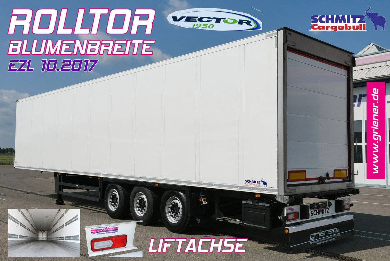 Schmitz Cargobull SKO 24/ROLLTOR /VECTOR 1950 / FP45 BLUMENBREITE - Refrigerator semi-trailer: picture 1 Schmitz Cargobull SKO 24/ROLLTOR /VECTOR 1950 / FP45 BLUMENBREITE - Refrigerator semi-trailer: picture 1