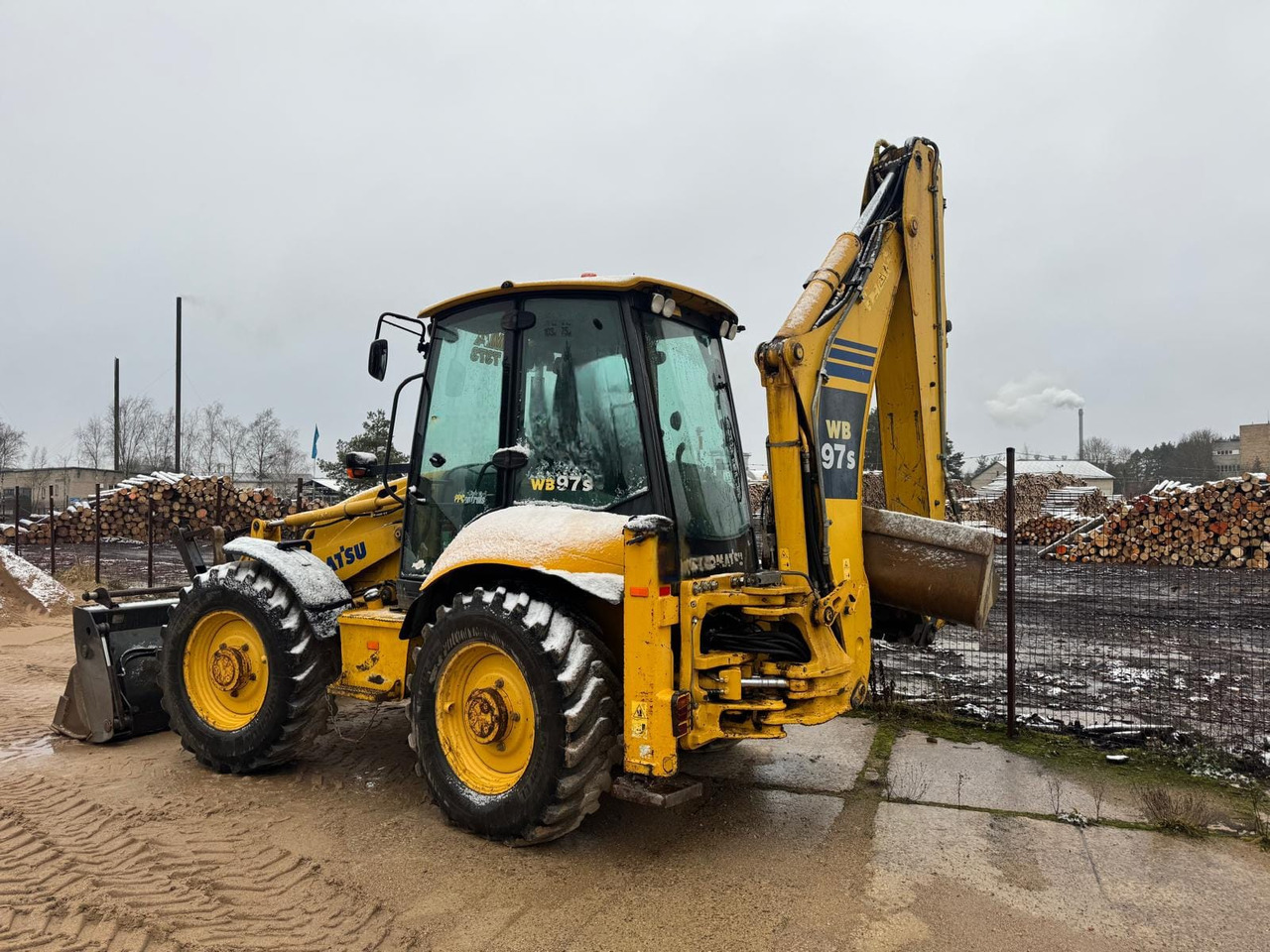KOMATSU WB97 S 5EO - Backhoe loader: picture 4 KOMATSU WB97 S 5EO - Backhoe loader: picture 4