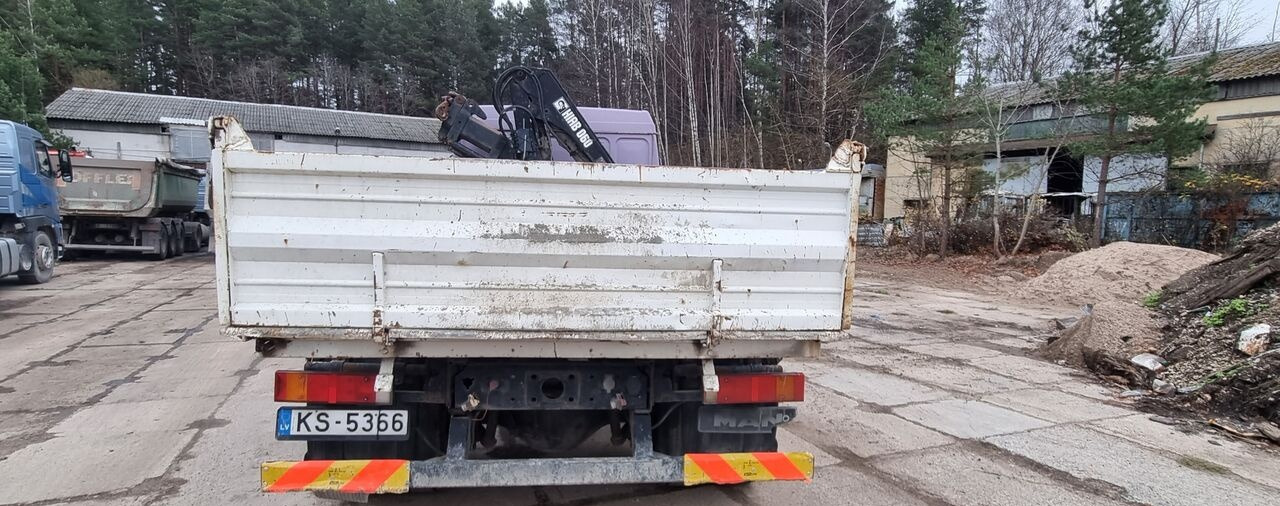 MAN 15.224 - Tipper, Crane truck: picture 3 MAN 15.224 - Tipper, Crane truck: picture 3