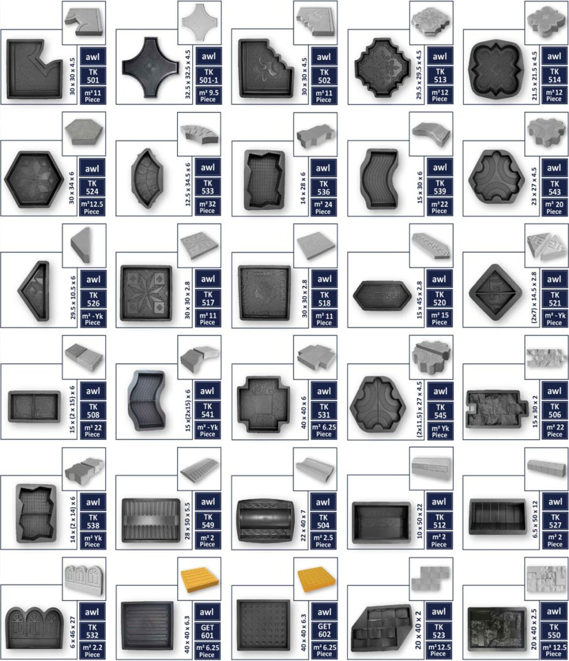 New Block making machine MEGA DECORATIVE PAVER BLOCK MANUFACTURING PLANT: picture 16