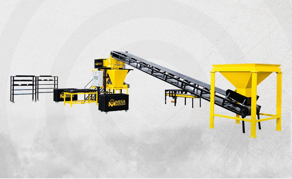 New Block making machine MEGA DECORATIVE PAVER BLOCK MANUFACTURING PLANT: picture 6